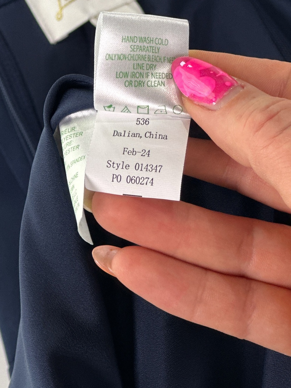 Lilly Pulitzer Carlynn Strapless Bow Side Slit Polyester Maxi Dress Navy Blue 12 - Picture 9 of 15
